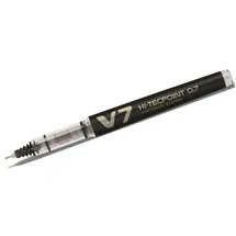 Pilot Pen Pilot V7 Hi-Tecpoint Nachfüllbarer Stift, Schwarz, 10 Stück Schwarz