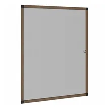 vidaXL Insektenschutz Fenster 80 x 120 cm Braun