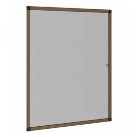vidaXL Insektenschutz Fenster 80 x 120 cm Braun