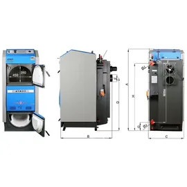 Atmos Holzvergaserkessel GSX50 49 kW