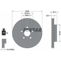 Textar Bremsscheibe PRO
