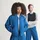 adidas Damen Z.N.E. Bomber Jacke (Größe S, blau)