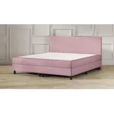 Emma One Boxspringbett - - 160x200 cm - braune Füße