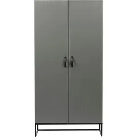 Woood Morris Garderobenschrank 195 x 100 x 0 grau