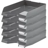 HAN Briefablage VIVA DIN A4/C4, PS dunkelgrau