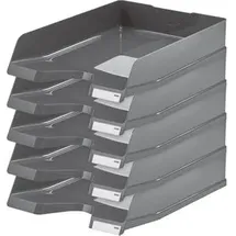 HAN Briefablage VIVA DIN A4/C4, PS dunkelgrau