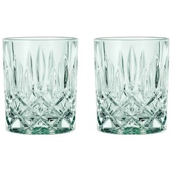 Nachtmann Whiskyglas Noblesse Fresh Whiskybecher 295 ml 2er Set, Glas grün