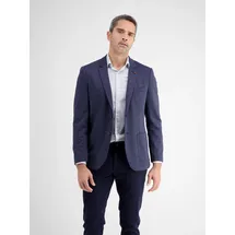 Lerros Jerseysakko LERROS Herren, Gr. 48, blau (navy), 75% Polyester, 22% Viskose, 3% Elasthan, Sakkos,
