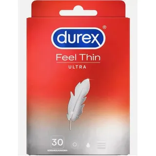 DUREX Ultra Thin Kondome Durchsichtig Durchsichtig One Size