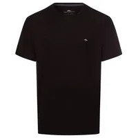 Fynch Hatton T-Shirt mit Logo-Stitching, Black S