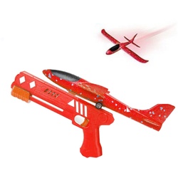 Toi-Toys - AIR Schaumstoff-Flugzeug mit Shooterpistole