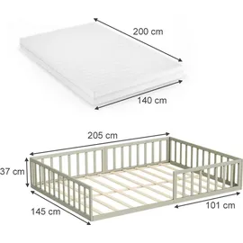 VitaliSpa Minno 140 x 200 cm Greige