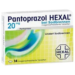 Pantoprazol Hexal b.Sodbrennen magensaftresistent Tabletten