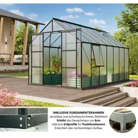 Vitavia Jupiter 11500 Alu schwarz HKP 6 mm 11,5 m2 inkl. Fundament