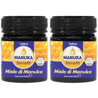 Manuka Benefit Miele di 270 MGO Set da 2 2x250 g