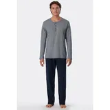 SCHIESSER Pyjama in Grau - 106