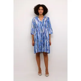 Kaffe Kleid Midikleid Blau 40