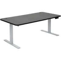 Mendler Schreibtisch HWC-D40, Computertisch, elektrisch höhenverstellbar 160x80cm 53kg schwarz,