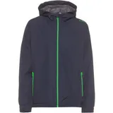 CMP KID Jacket Fix Hood Black Blue 128