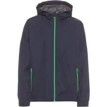 CMP KID Jacket Fix Hood Black Blue 128