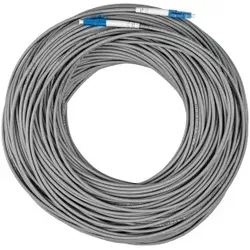Axing OAK100-04 Optisches Kabel mit Stahlarmierung | LC/UPC | 100 m OAK10004 OAK 100-04