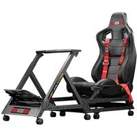 Next Level Racing GTtrack Simulation Cockpit schwarz/rot