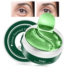 GLiving Augenpads »Augenpads 30 Paar Augenpads Kollagen-Augenmaske mit Hyaluronsäure« grün
