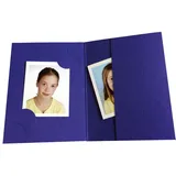 Daiber Passbildmappen A4 Blau 100 St.