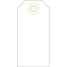APLI agipa Gepäckanhänger, 80 x 38 mm, neutral, ohne Draht