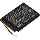 Techtek Akku für [Garmin] 010-11925-10, Drive 60, Drive 61, Pro 550 dog training, Pro 550 Receiver, Trashbreaker, 70 dog train - Schwarz
