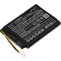 Techtek Akku für [Garmin] 010-11925-10, Drive 60, Drive 61, Pro 550 dog training, Pro 550 Receiver, Trashbreaker, 70 dog train - Schwarz