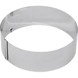 Testrut Tortenring Backform, Silber,