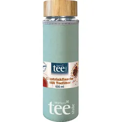 Müllers Teestube Trinkflasche mit Teefilter