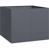 vidaXL Pflanzgefäß 100 x 100 x 80 cm Anthrazit