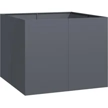 vidaXL Pflanzgefäß 100 x 100 x 80 cm Anthrazit