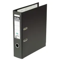 Elba Rado plast Ordner 2-Ring, 80mm, schwarz 100022631