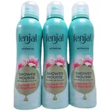 Fenjal Shower Mousse 200ml, veganes Duschgel mit Avocadoöl, Sheabutter, cremiger Schaum, normal bis sehr trockene Haut - Intensiv