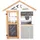 roba Spielhaus Outdoor Mehrfarbig Holz