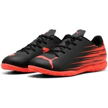 Puma Attancto II IT Kinder black/glowing red 38,5