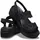 Crocs Brooklyn Low Wedges Plateau Sandalen, Schwarz, 34/35 EU