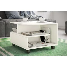 VCM Couchtisch Rollen rollbar Kaffeetisch Stango S