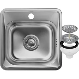 GRANITAN Turi 38 x 38 x 14,6 cm Silber