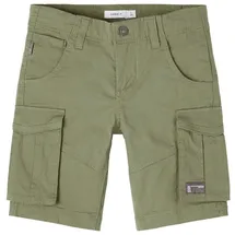 NAME IT Jungen Nkmryan Reg Twi L Shorts 6776-ba Noos Cargos, Deep Lichen Green, 152