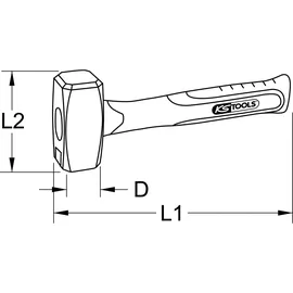 KS Tools Fäustel 1130 g