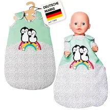 Heless Puppen Schlafsack Pinguin Pünktchen Mehrfarbig (1194)