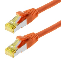 Helos Patchkabel S/FTP Cat 6a orange 2,0m