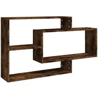 vidaXL Wandregal 104 x 20 x 58,5 cm Braun