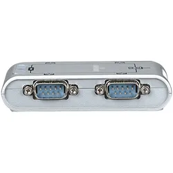 Manhattan USB 2.0 Adapter [4x D-SUB-Stecker 9pol. - 1x USB 2.0 Buchse B] 151047 45.00 cm