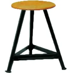 Bandstahl-Hocker 3 Beine, H550mm