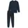 SCHIESSER Schlafanzug Comfort Essentials Blau 52